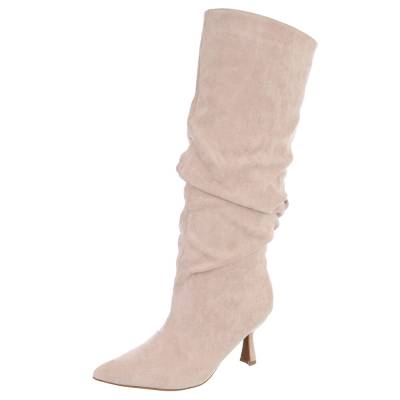 Klassische Stiefel für Damen in Beige