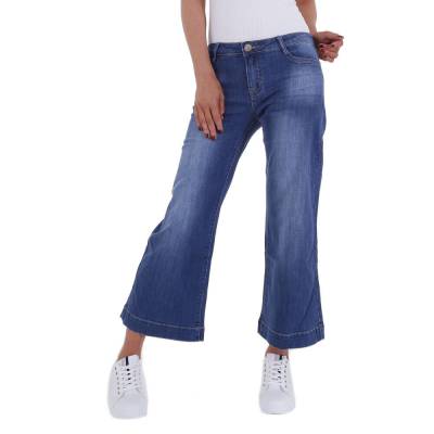 Bootcut Jeans für Damen in Blau