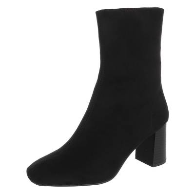 Classic ankle boots for women in black