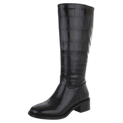 Klassische Stiefel für Damen in Schwarz