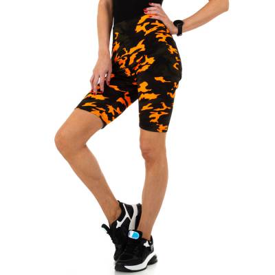High Waist Shorts für Damen in Orange