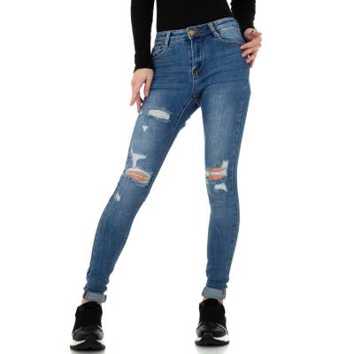 Skinny Jeans für Damen in Blau