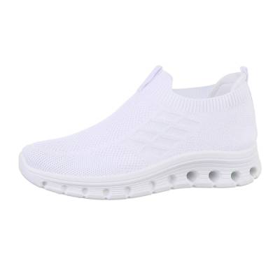 Low-top sneakers for women in white