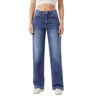 Relaxed Fit Jeans für Damen in Blau