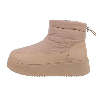 Snowboots for women in light-brown