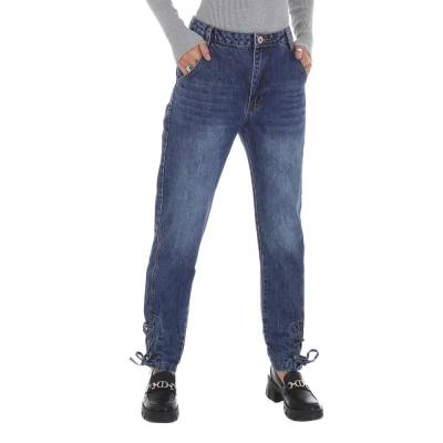 Relaxed Fit Jeans für Damen in Blau