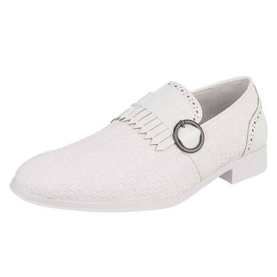 Loafers for men in white