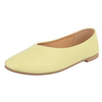 Klassische Ballerinas für Damen in Gelb