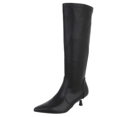 Klassische Stiefel für Damen in Schwarz