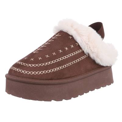 Snowboots für Damen in Braun