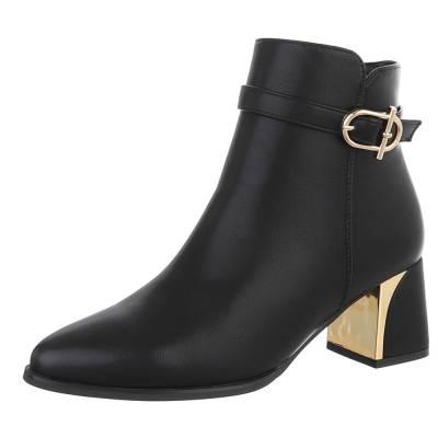 Classic ankle boots for women in black