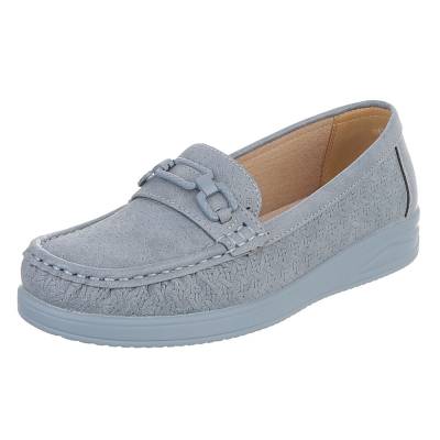 Slipper für Damen in Hellblau