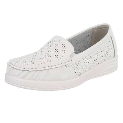 Loafers for women in white