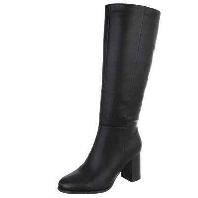 Heeled boots for women in black
