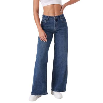 Relaxed Fit Jeans für Damen in Blau