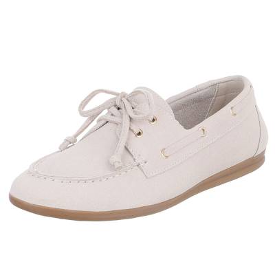 Schnürer für Damen in Beige