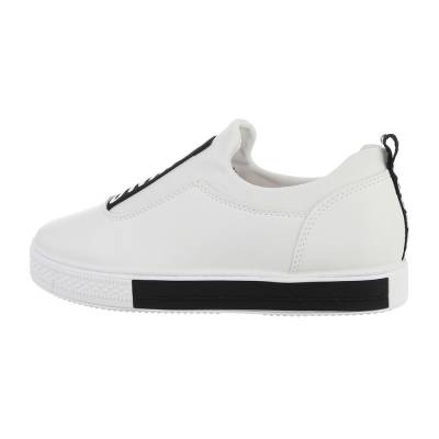 Sneakers low für Damen in Weiß