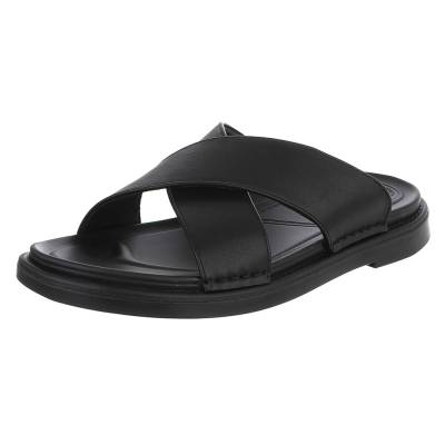 Sandals for men in black