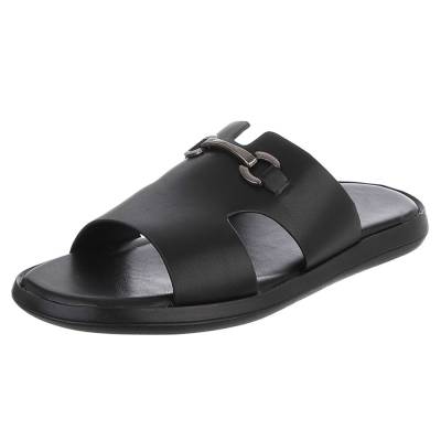 Sandals for men in black