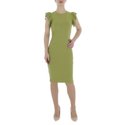 Stretch dress for women in green