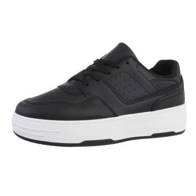 Sneakers Low für Damen in Schwarz und Weiß