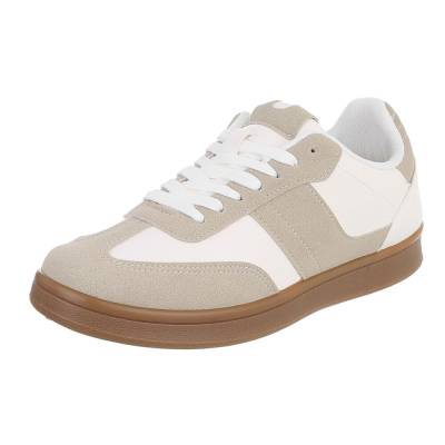 Sneakers for men in beige