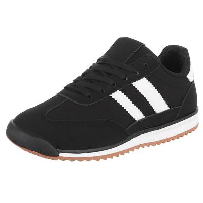 Sneakers Low für Damen in Schwarz und Weiß