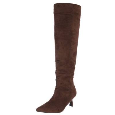 Overknees für Damen in Braun