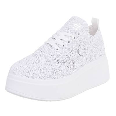 Sneakers Low für Damen in Weiß
