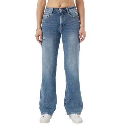 Relaxed Fit Jeans für Damen in Blau