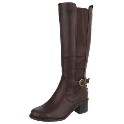 Classic boots for women in brown