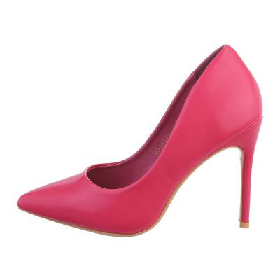 High heel pumps for women in pink