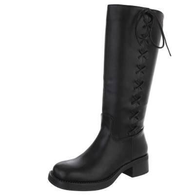 Klassische Stiefel für Damen in Schwarz