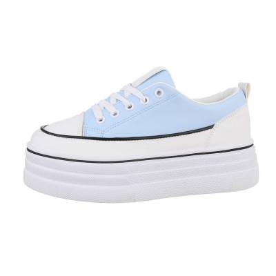 Sneakers Low für Damen in Blau und Weiß