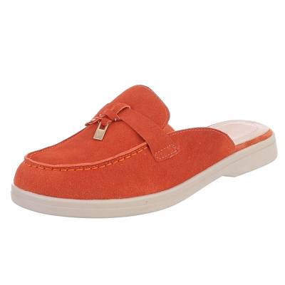 Pantoletten für Damen in Orange