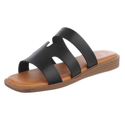 Mules for women in black