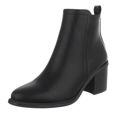 Classic ankle boots for women in black