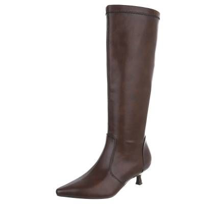 Klassische Stiefel für Damen in Braun