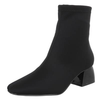 Classic ankle boots for women in black