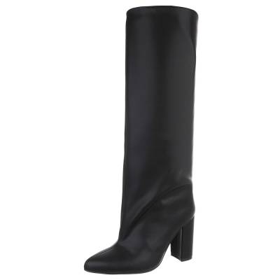 Heeled boots for women in black