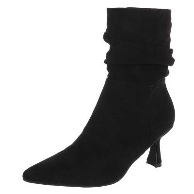 Klassische Stiefeletten für Damen in Schwarz