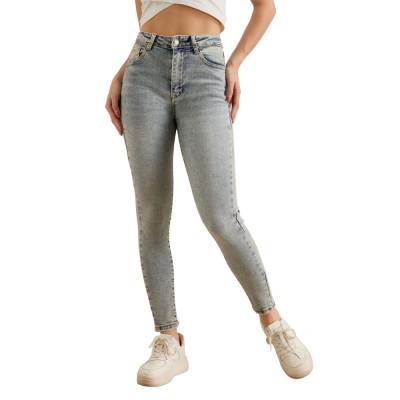 Skinny Jeans für Damen in Hellblau