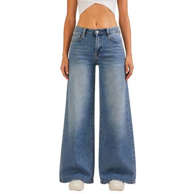 Relaxed Fit Jeans für Damen in Blau