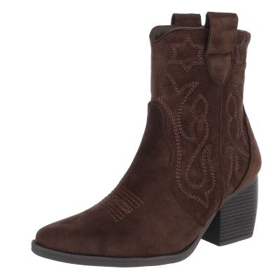 Western- & Bikerboots für Damen in Braun