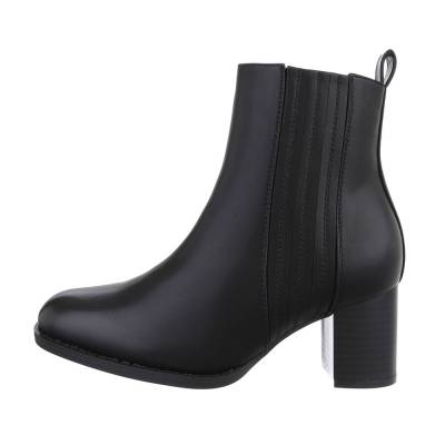 Classic ankle boots for women in black
