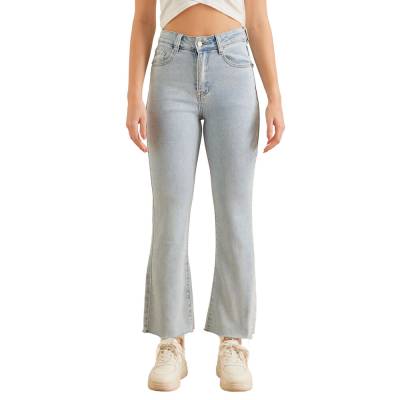 High Waist Jeans für Damen in Blau