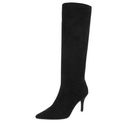 Heeled boots for women in black
