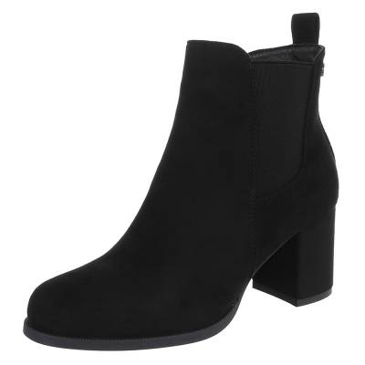 Klassische Stiefeletten für Damen in Schwarz