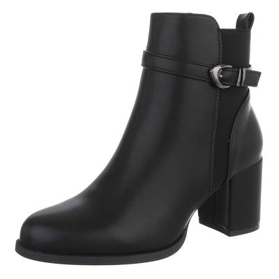 Classic ankle boots for women in black