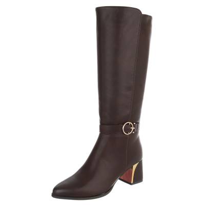 Classic boots for women in brown